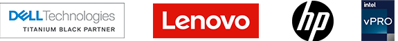Dell Lenovo HP vPro Logo