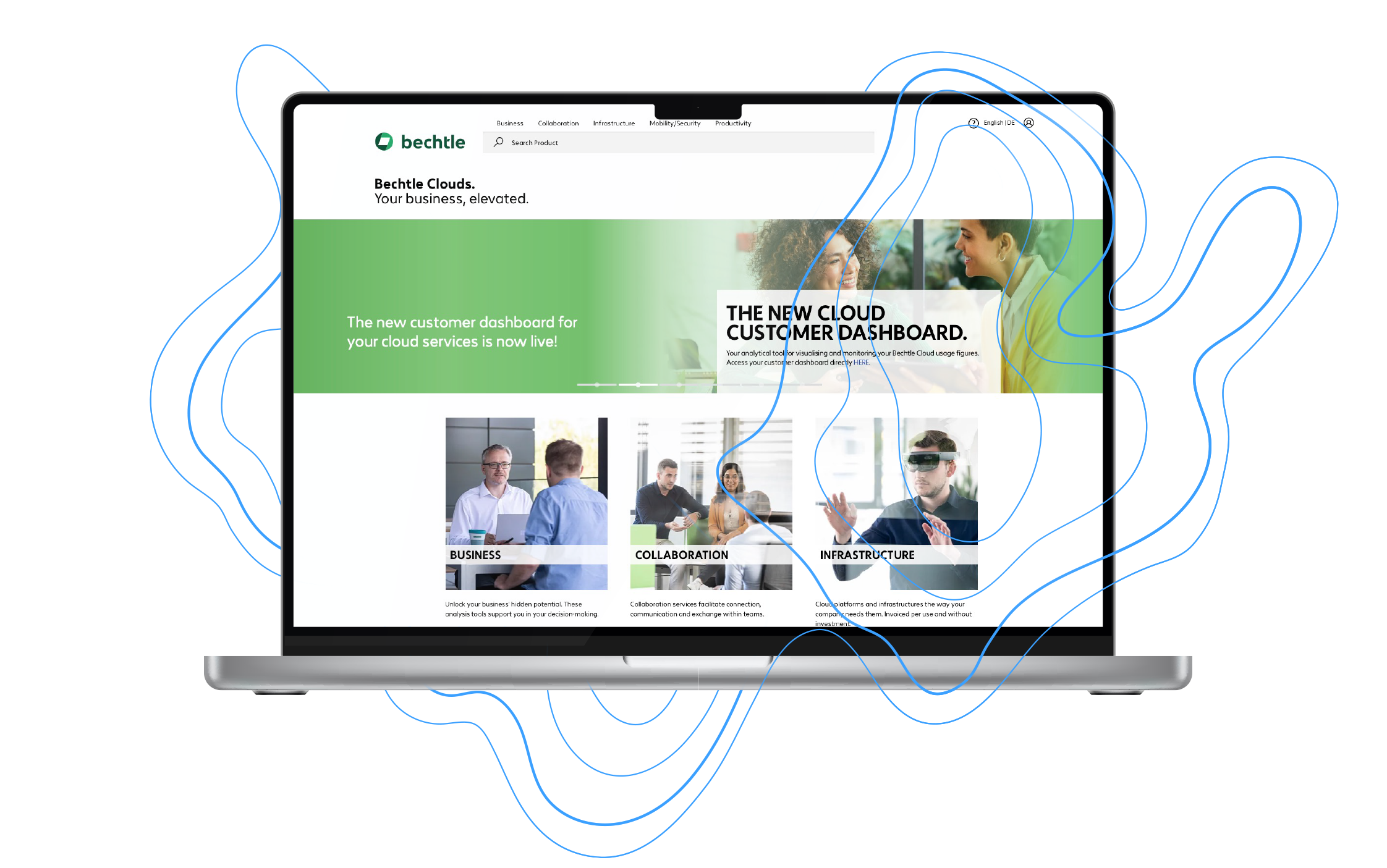 Bechtle Marketplace für Cloud-Services MacBook Pro