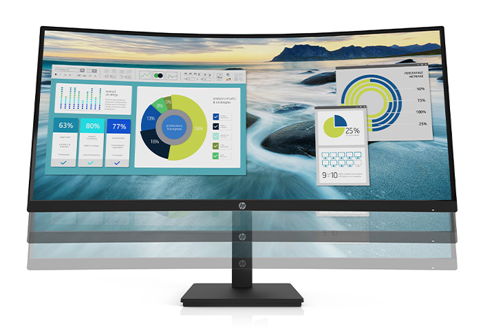 HP P34hc G4 Curved Monitor