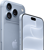 Smartphone with triple camera lenses and edge-to-edge display in modern design