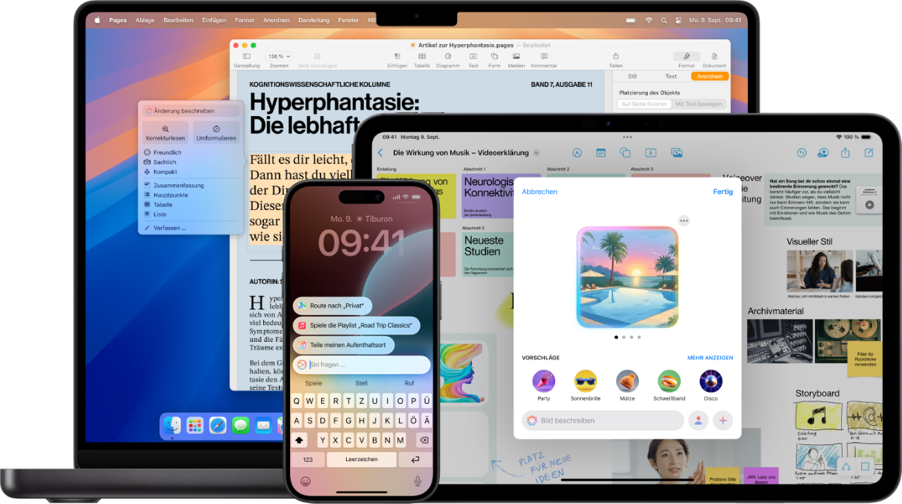 Apple Intelligence Hub Produktfamilie