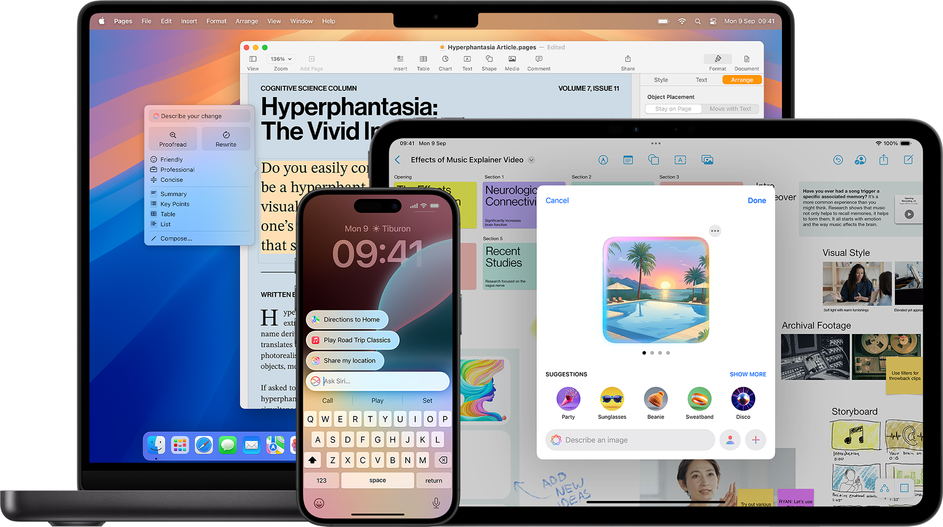 Apple Intelligence Hub prouct family