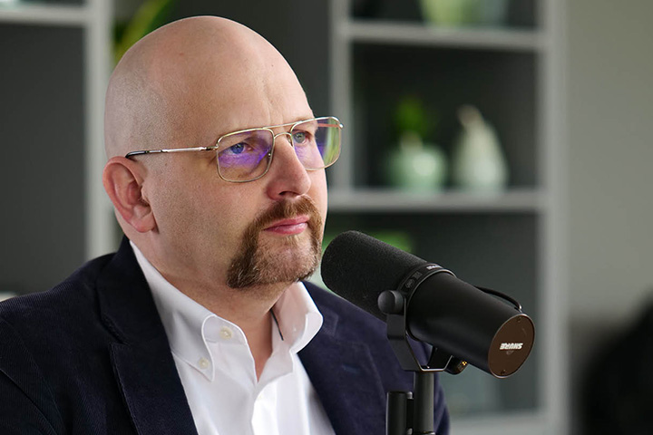 Podcast banner: Stephen Harley