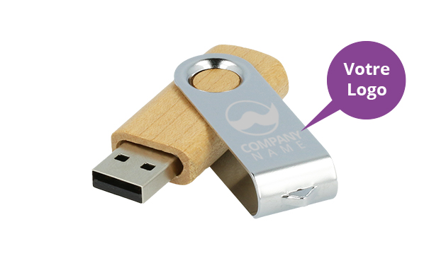 USB Stick Nachhaltig Timber Swing