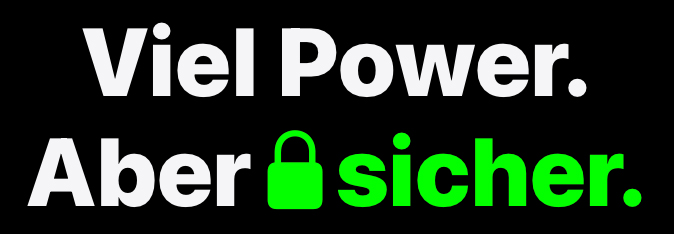 Apple der Mac macht das: Viel Power.