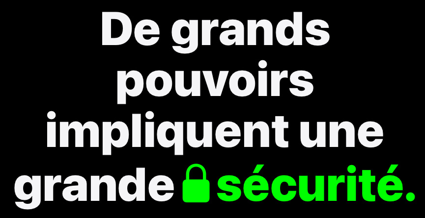 de grands pouvoirs