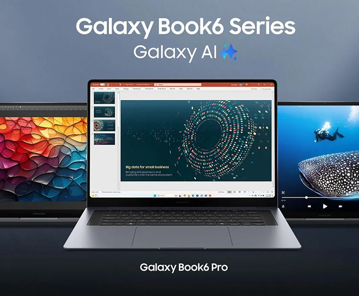 Portfolio Banner Samsung Galaxy Book6