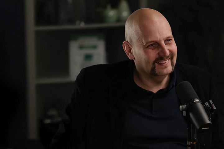 Podcast banner: Stephen Harley