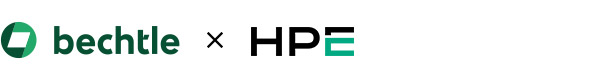 Bechtle und HPE Logo
