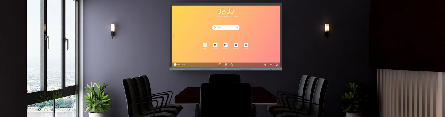 BenQ RE04-Serie 4K-UHD-Touch-Display mit Google EDLA