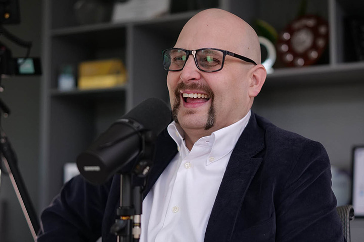 Podcast banner: Stephen Harley