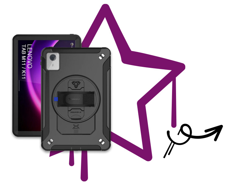 Lenovo Bundle Lenovo Tablet K11e und Rugged Case