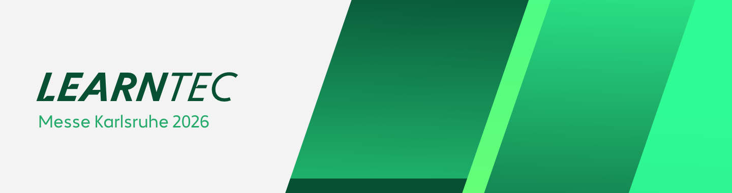 Image that says "LEARNTEC Messe Karlsruhe 2026"