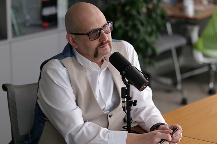 Podcast banner: Stephen Harley