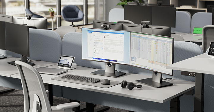 Logitech workspace