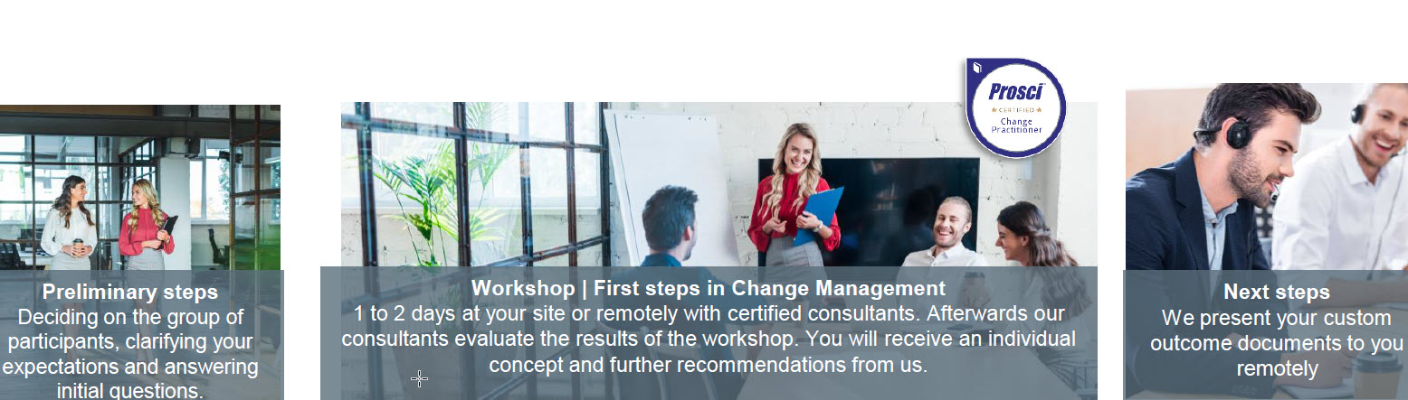 First Steps in Change Management