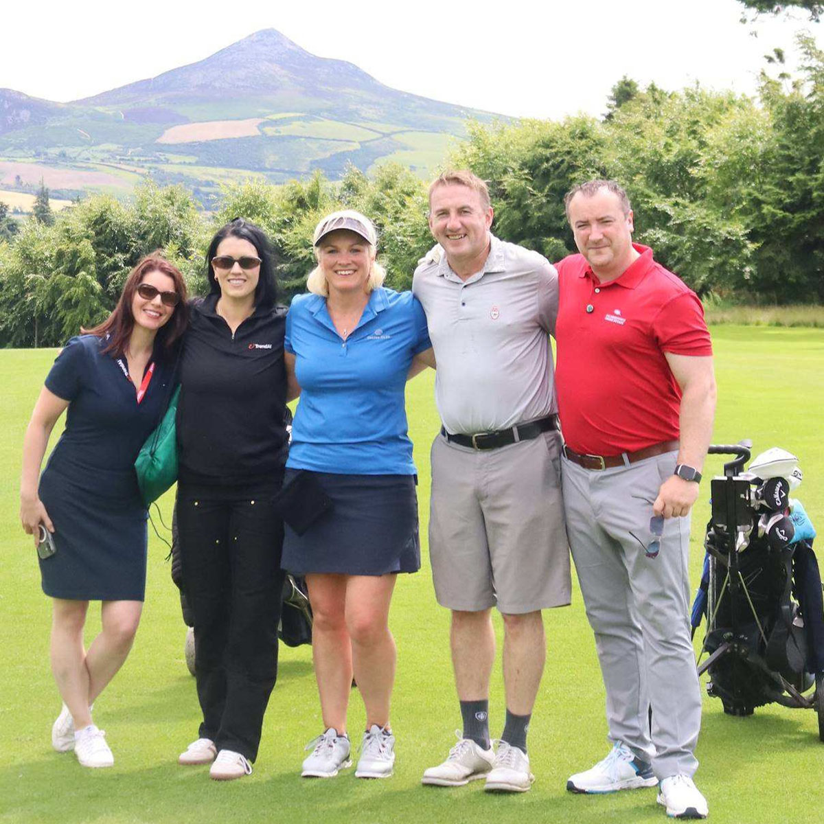 Team at Open Golf Day