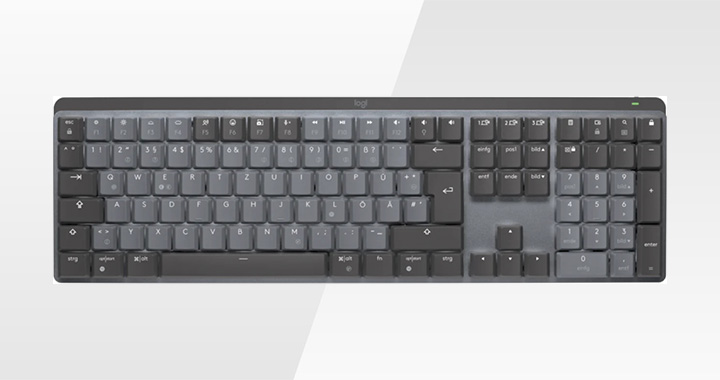 Logitech MX Mechanical Tastatur leise