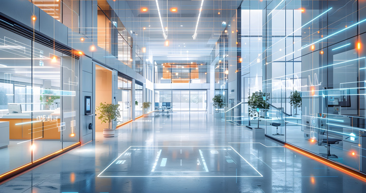 Physical security in a building