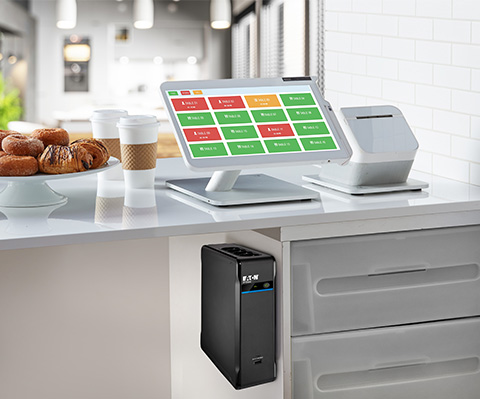 Eaton Product in Coffee Shop