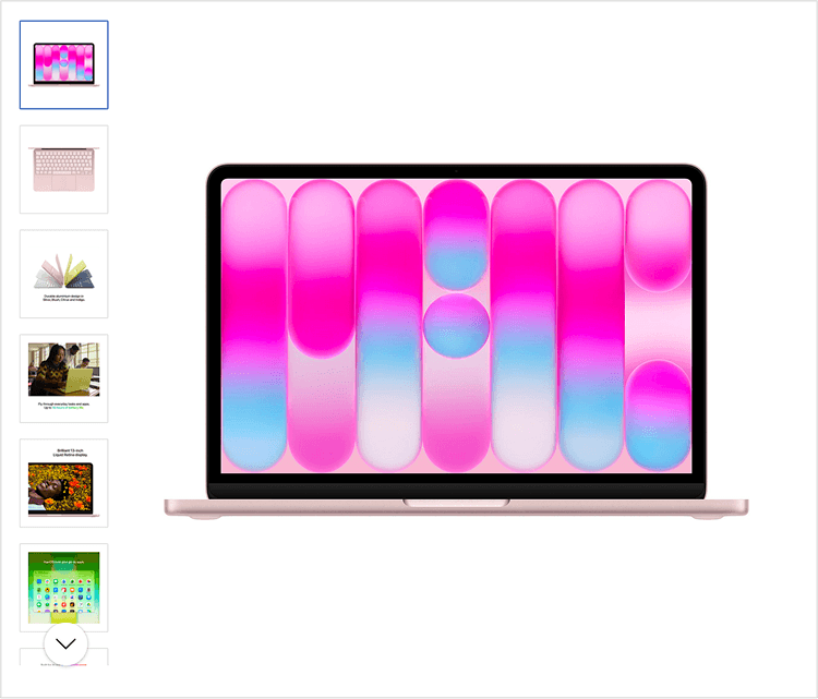 Bildergalerie der Produktdetailseite