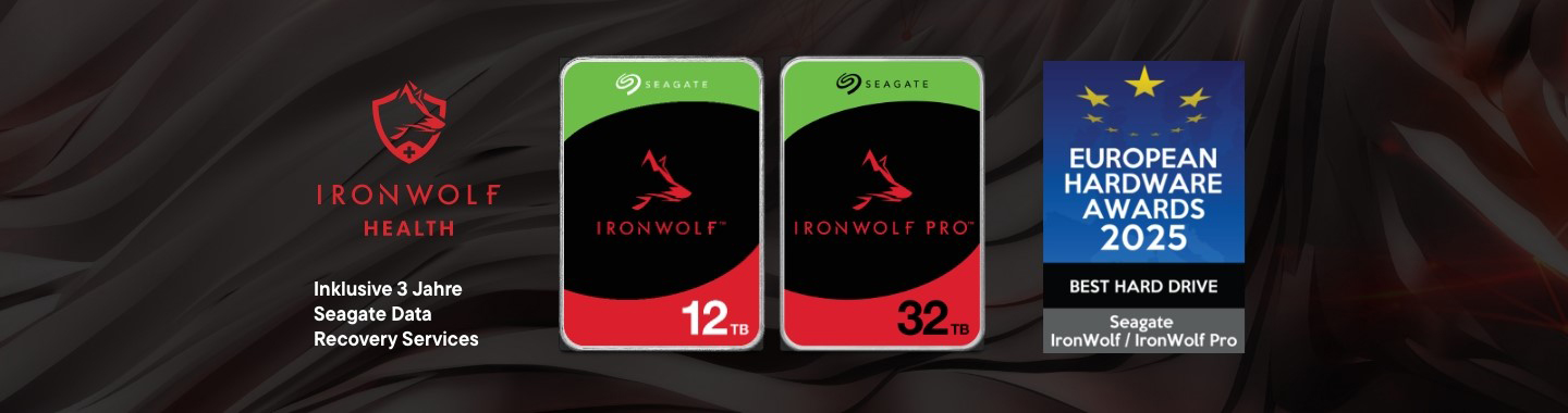 Seagate IronWolf NAS-Festplatten Header