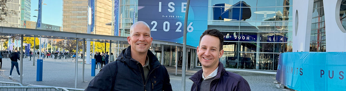 Colleagues at ISE 2026