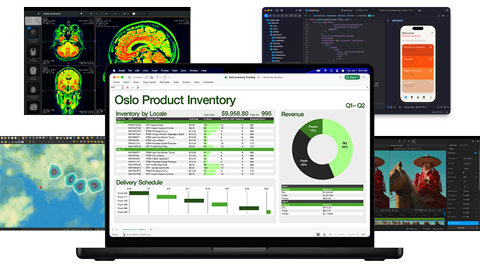 Apple MacBook Pro M5. Business Apps für jedes Business.