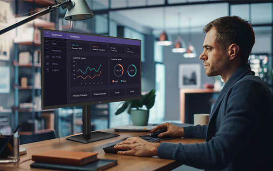 AOC TCO-zertifizierte Displays für den langfristigen Einsatz