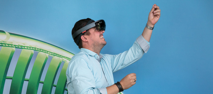 Virtual and augmented reality in daily business