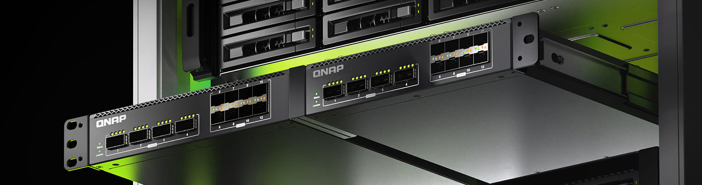 High-Performance trifft Sicherheit – Netzwerklösungen von QNAP.