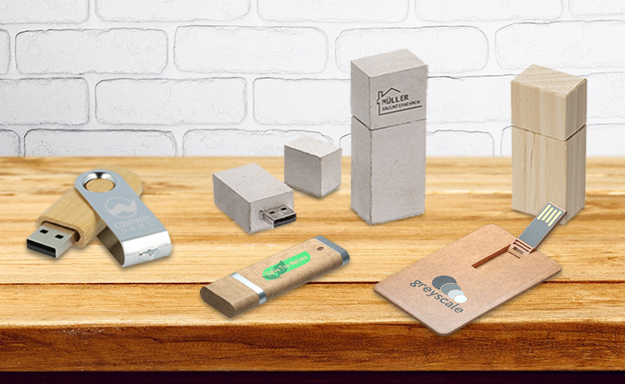 Nachhaltige USB-Sticks