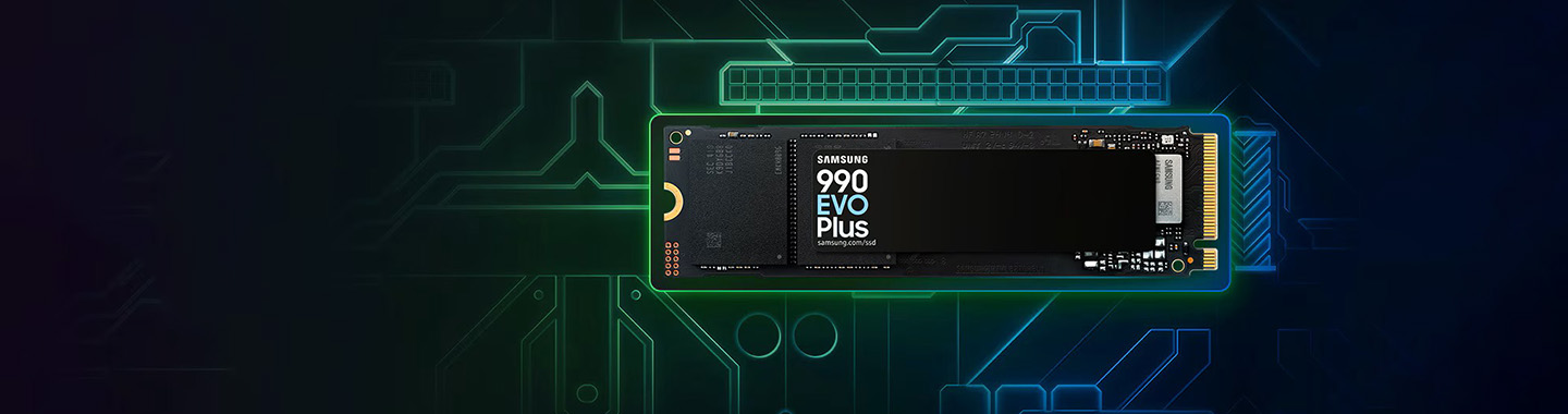 Samsung 990 EVO Plus SSD. Performance-Boost für Ihren Alltag.