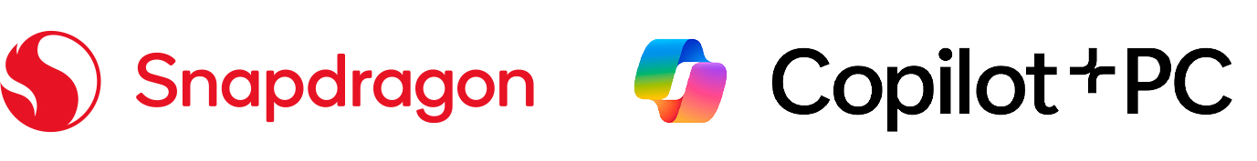Snapdragon und Copilot+ PCs Logo