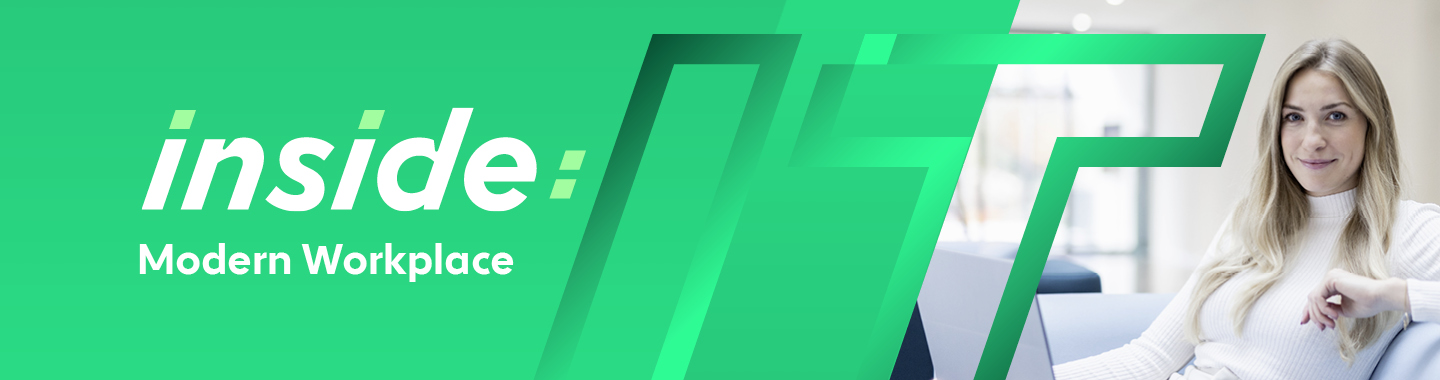 Mainbanner inside:IT Modern Workplace