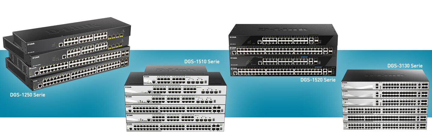 D-Link DGS-1250 series DGS-1510 series DGS-1520 series DGS-3130 series