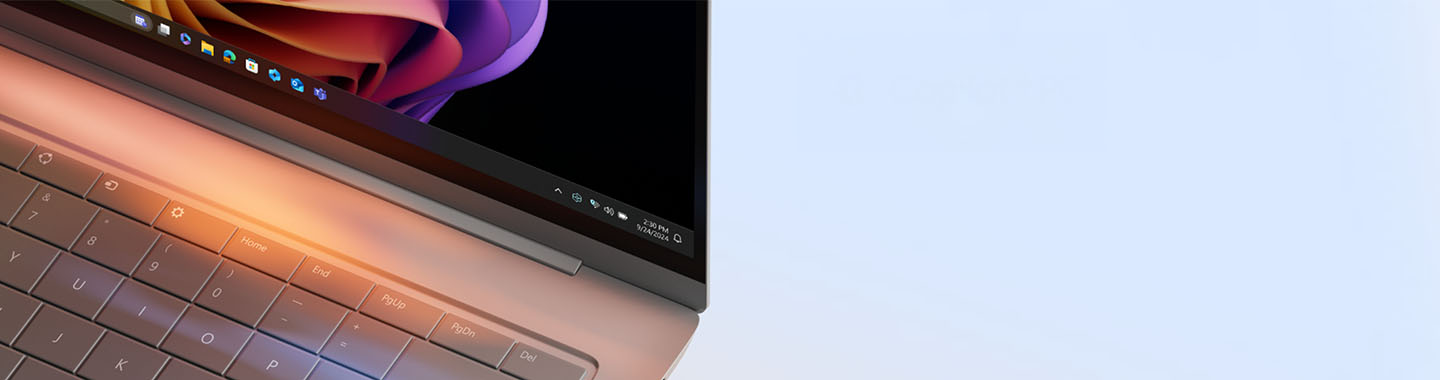 Copilot + PC closeup