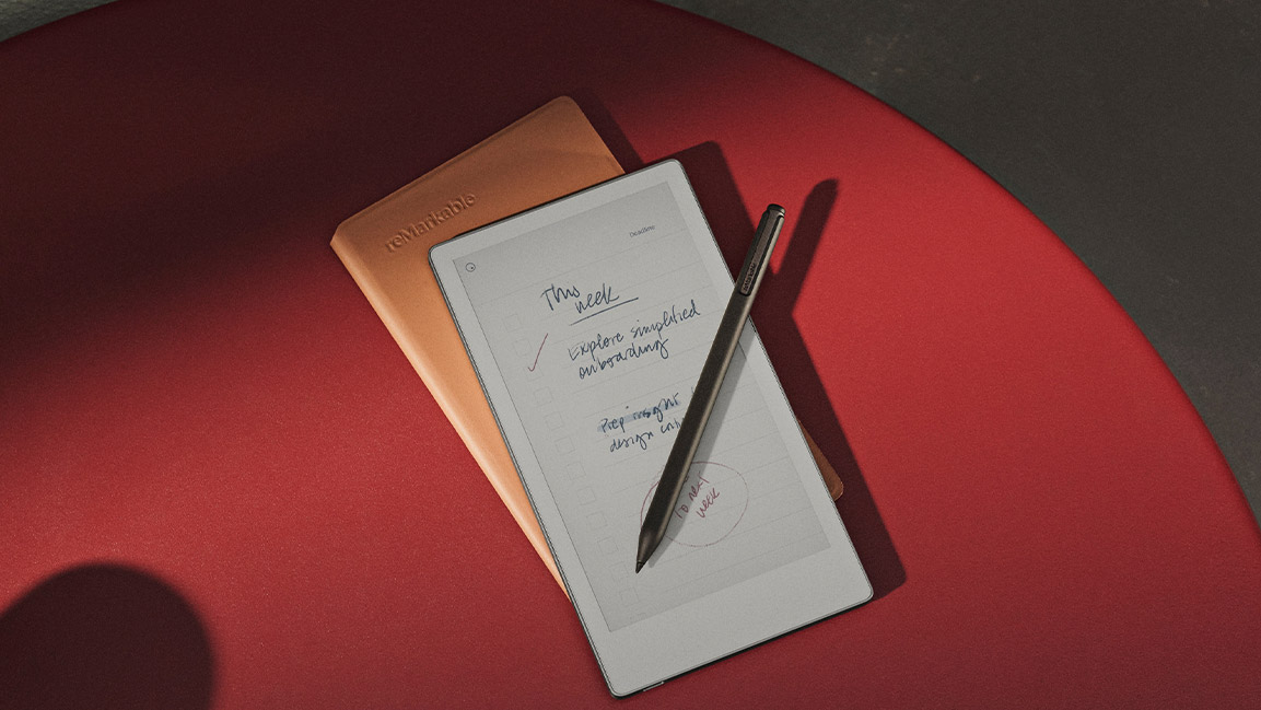 reMarkable Paper Pro Move Arbeit Kaffeepause