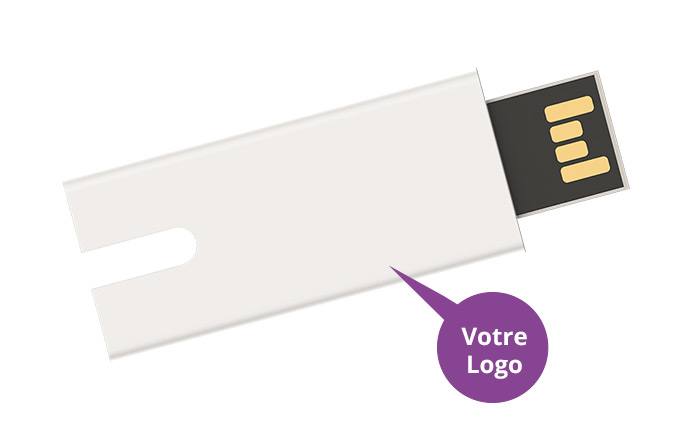 USB Stick Plastik Ultra Flat