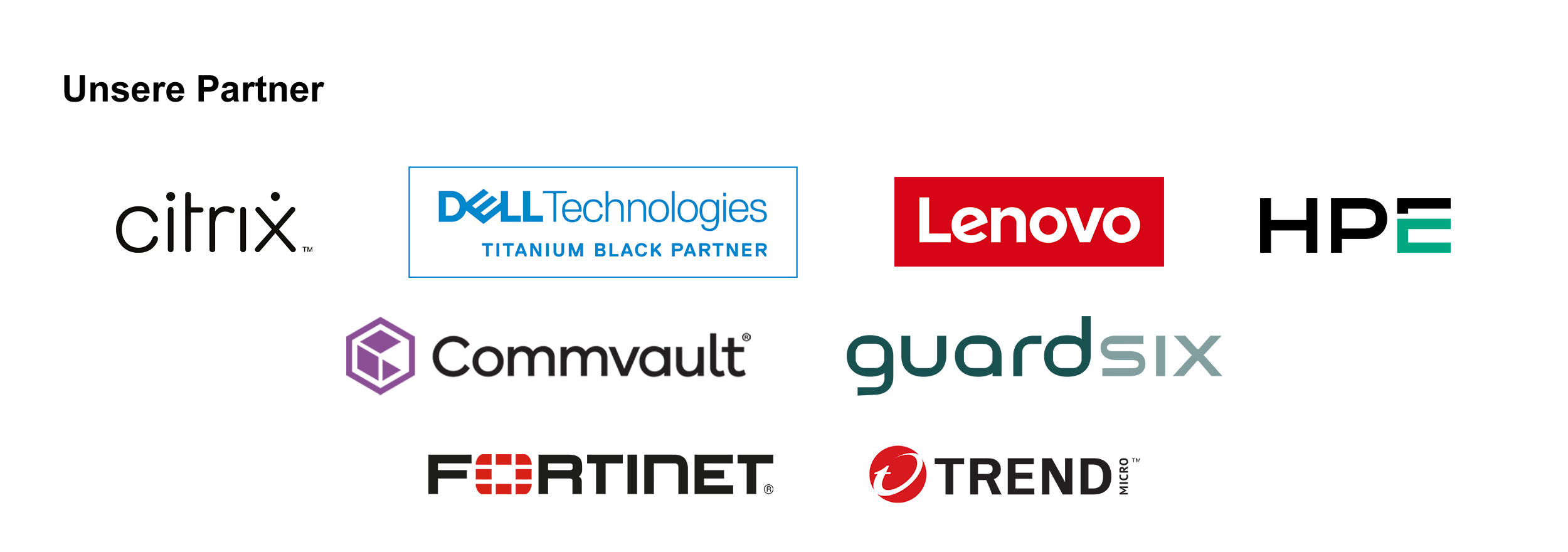 Logos Herstellerpartner Public Sector Forum 2026