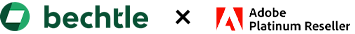 Bechtle und Adobe logo