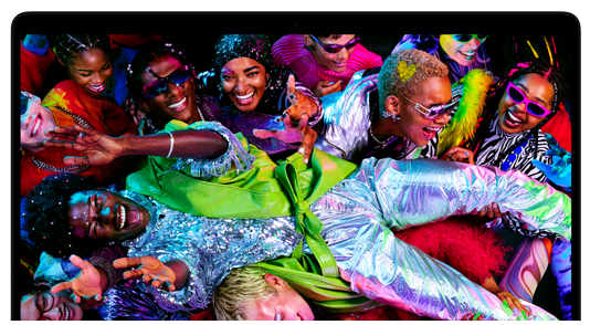 Liquid Retina XDR Display. Scharf, hell, brillant.