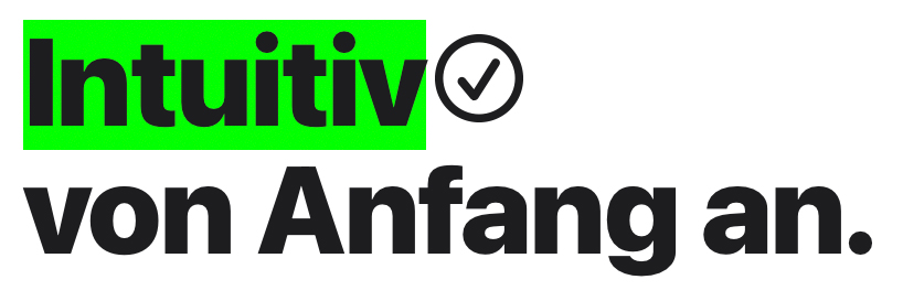 Apple der Mac macht das: Intuitiv von Anfang an