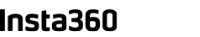 Insta360 Logo auf hellem Hintergrund