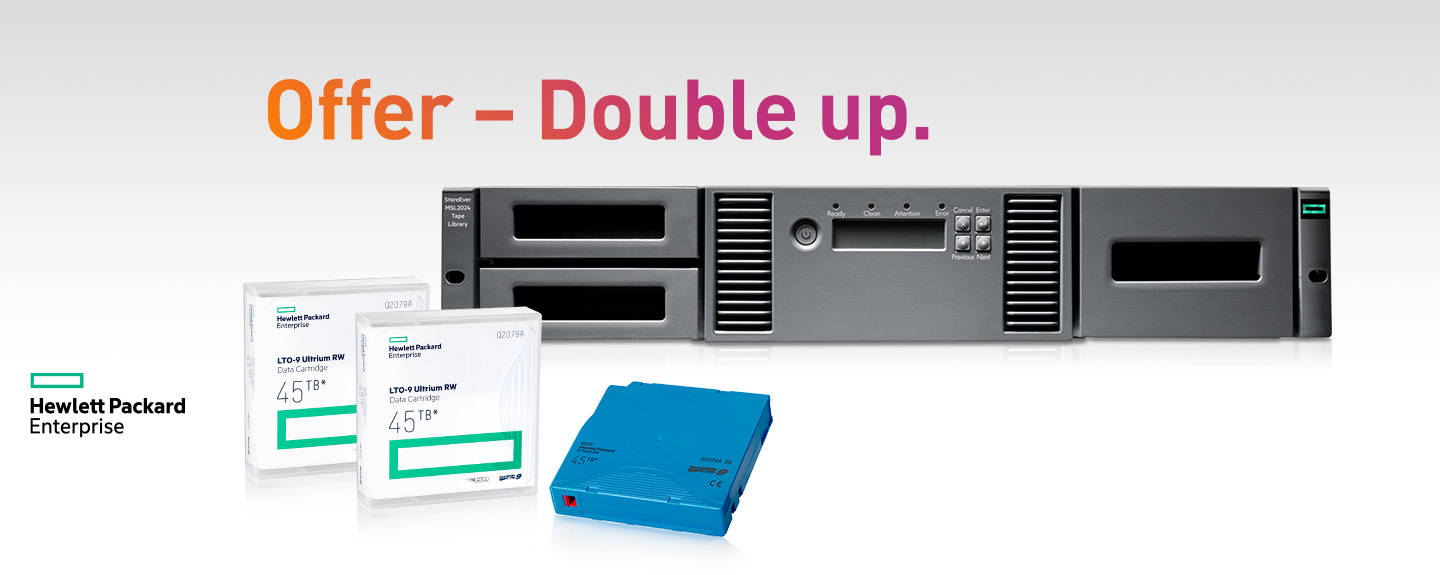 HPE StoreEver Double-up