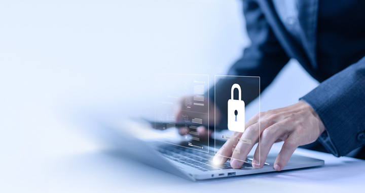 Man working on Security Arquitecture