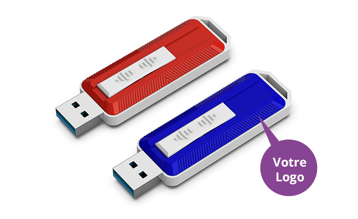 USB Stick Plastik Retractable