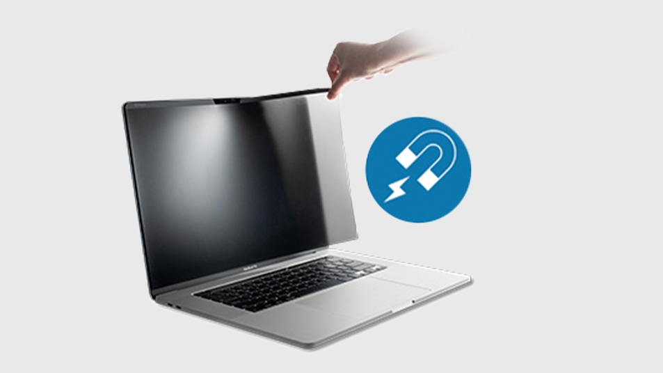 Magnetic privacy filters