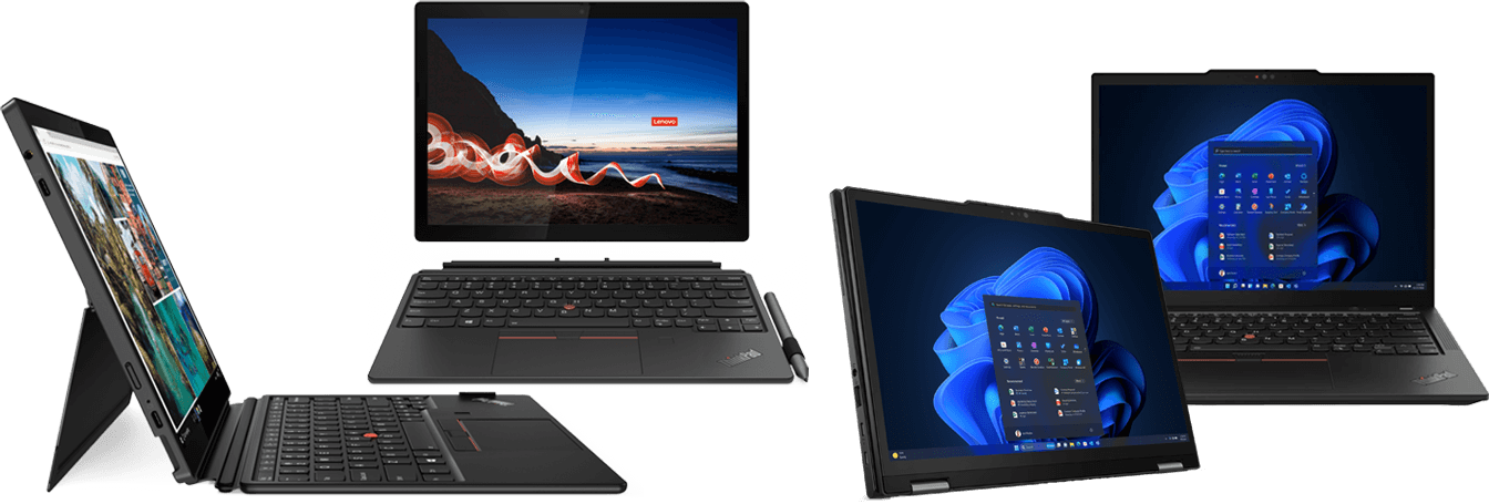 Lenovo ThinkPads X-Serie Produktcollage