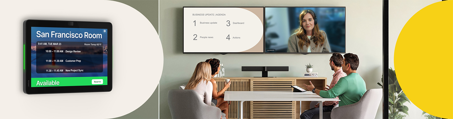 Jabra Scheduler Easy room booking